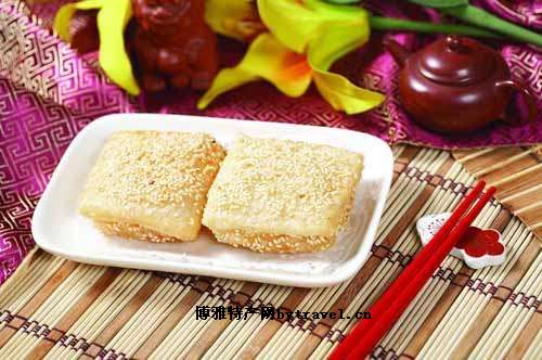 脆皮马蹄糕