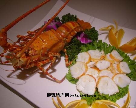 生菜龙虾