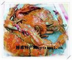 燕麦粉蒸螃蟹