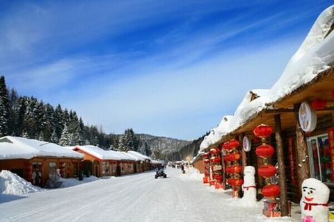 <哈尔滨-雪乡-长白山-雾凇岛7日游>冰雪盛宴，篝火晚会（当地游）