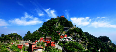 <武当山风景区自驾2日游>宿山上祥和山庄