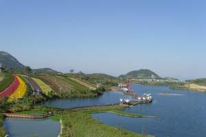 深圳华侨城茶溪谷四季花田，彩虹花海至尊花海一天游